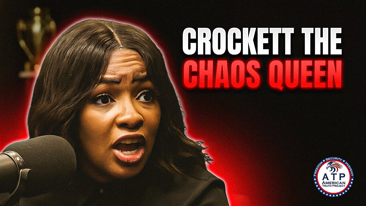 CROCKETT THE CHAOS QUEEN-- MOCKED FOR DEFENDING DEMOCRATS' VIOLENCE RHETORIC