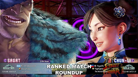 Kuya Kalbo SF6 Ranked Roundup. Chun Li Master Rank [Hori Fight Stick]