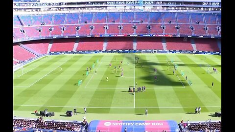 New Spotify Camp Nou FC Barcelona Practice session #fcbarcelona