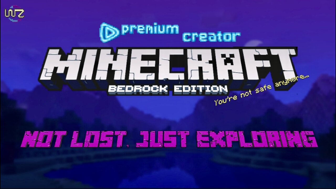 Not Lost, Just Exploring In Minecraft
