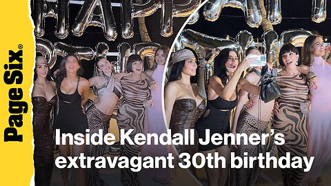 Inside Kendall Jenner's extravagant beach bash celebrating 30th birthday
