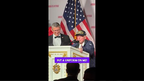 Almost 102 yrs old 🇺🇸 USN Vet of Silent Service (Submarines) Bill Dillon is ready to serve again! ~ with General Flynn at Mar-a-lago 12.16.25