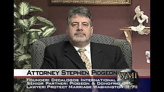 Attorney Stephen Pidgeon - "Statement of Probable Cause - The High Crimes of Barack Obama" Part 1