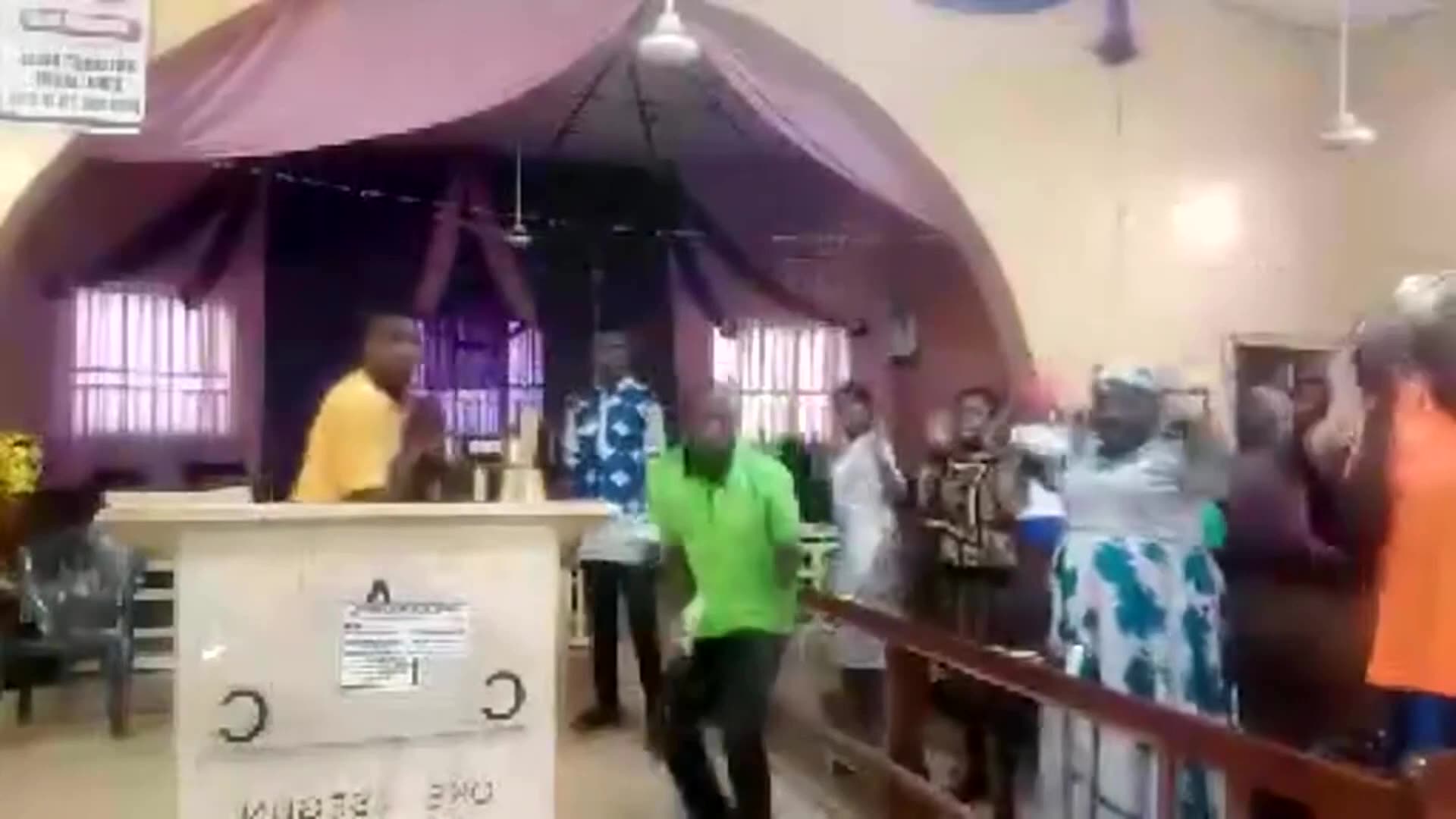 Gunmen attack church in Nigeria, killing two and kidnapping others