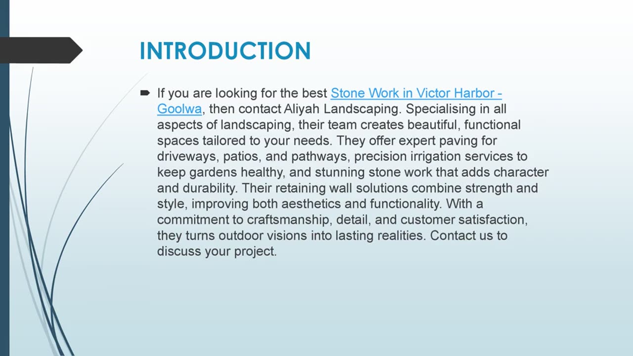 Best Stone Work in Victor Harbor - Goolwa
