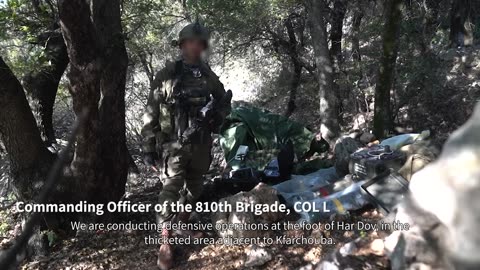 A video announcement of the Commanding Officer of the 810th Brigade, COL L.