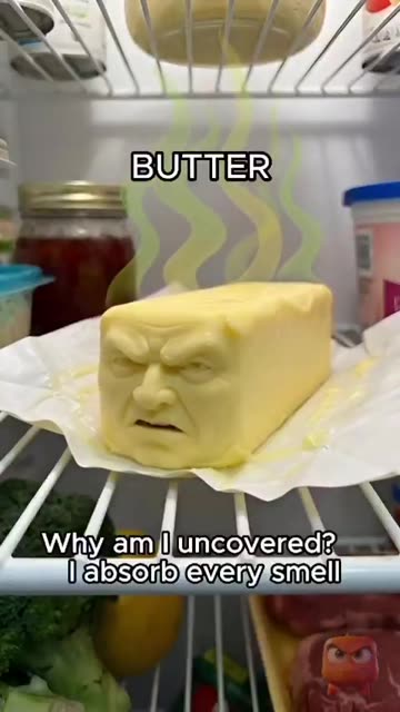 Food In The Fridge Speaking To You