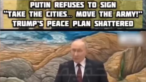 PUTIN REFUSES TO SIGN