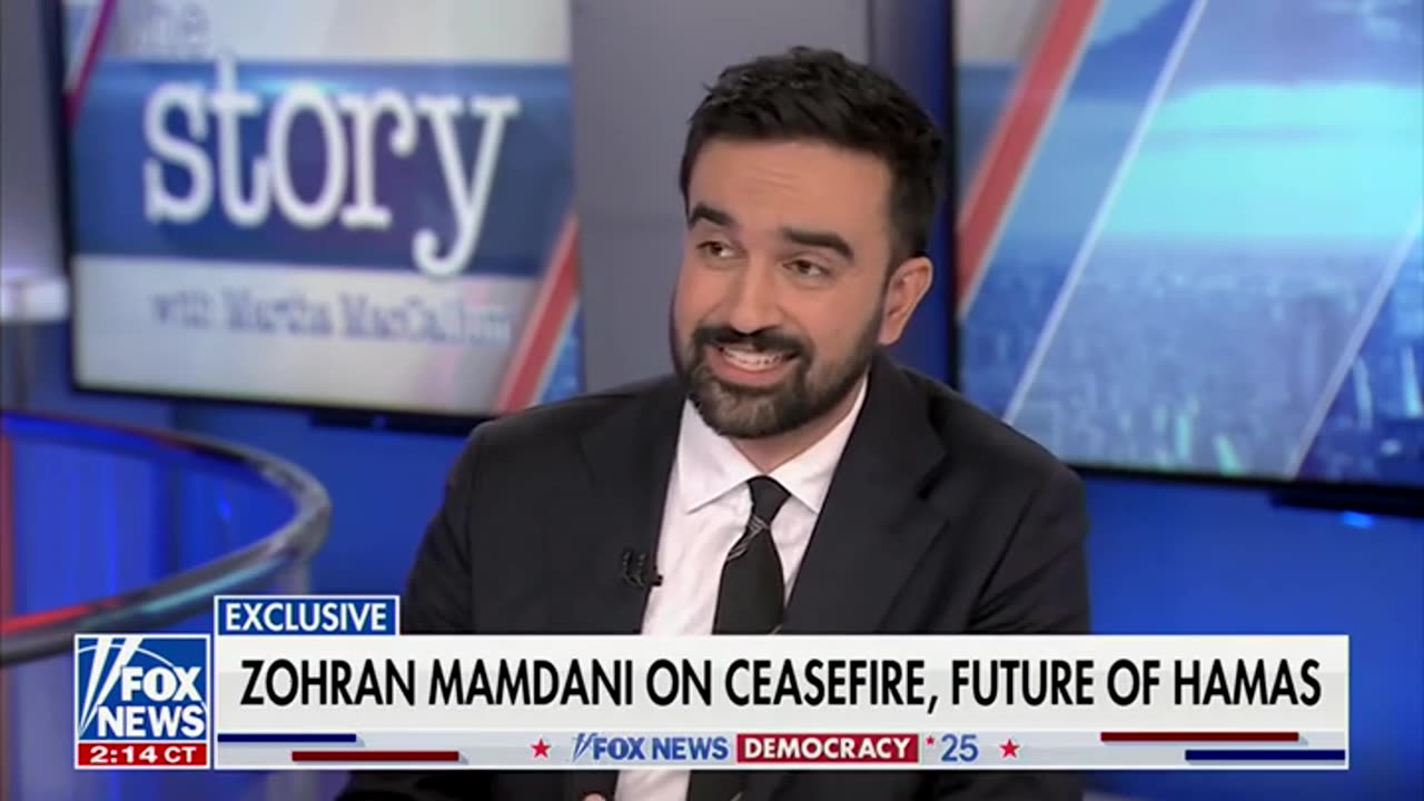 Zohran Mamdani Won't Call On Hamas To Disarm And Relinquish Power In Gaza