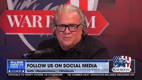 'The hell with that!' Steve Bannon flips out on live TV as Comey avoids perp walk