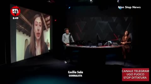 Cecilia Sala : ORA IMITARE GLI U.S.A. VACCINANDO LE PERSONE IN METROPOLITANA".