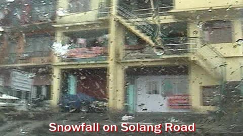 Manali to Solang Valley Road Journey | Snowfall Scenic Drive to the Adventure Capital