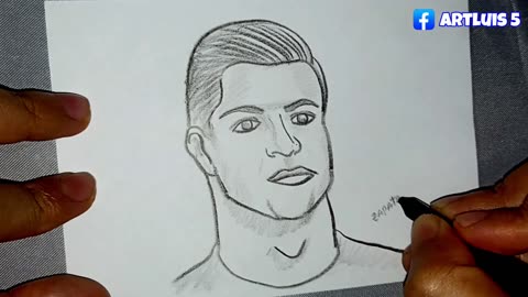 How To Draw Cristiano Ronaldo