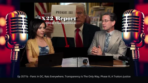Ep 3571b - Panic In DC, Rats Everywhere, Transparency Is The Only Way, Phase III, A Traitors Justice