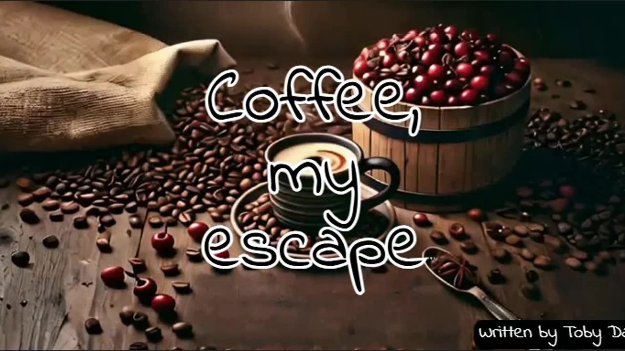 Coffee, my escape