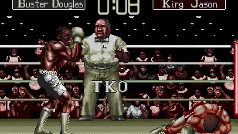 Mega Drive Longplay 474 James Buster Douglas Knockout Boxing