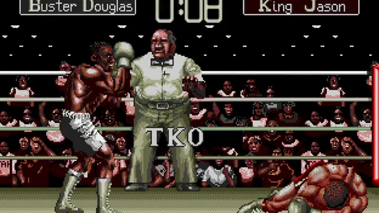 Mega Drive Longplay 474 James Buster Douglas Knockout Boxing