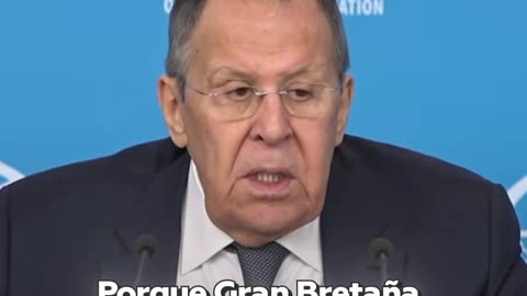 Lavrov propone referirse a Gran Bretaña como "Bretaña"