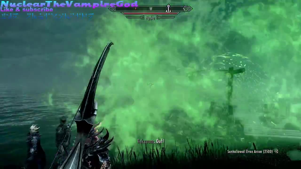 Killing a 7 headed hydra Skyrim