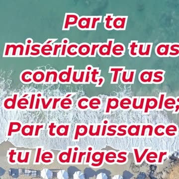 « Guidé par ton amour, conduit vers ta demeure » Exode 15:13.#shortvideo #shorts #youtubeshorts #yt