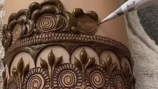 Viral: latest mehandi design tutorial trending design for bridal mehandi #mehand