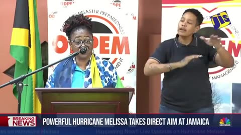 Hurricane Melissa takes direct aim at Jamaica as Category 4 storm
