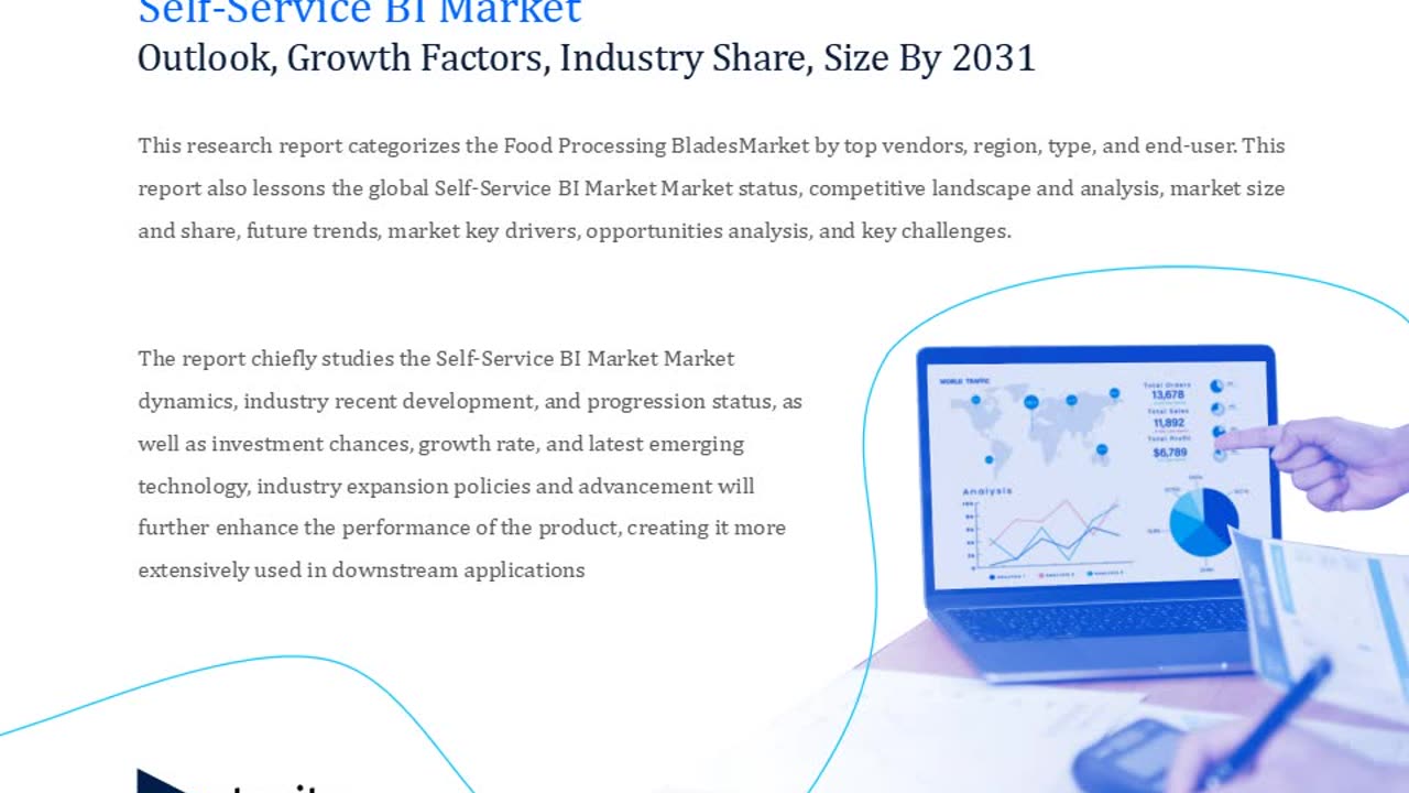 Self-Service BI Market to Reach USD 26.93 Billion by 2031,