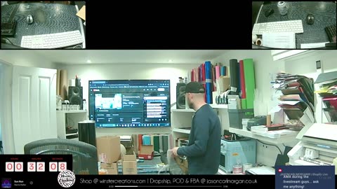 Behind the Scenes: Running a Real Shopify Business From Home (LIVE)