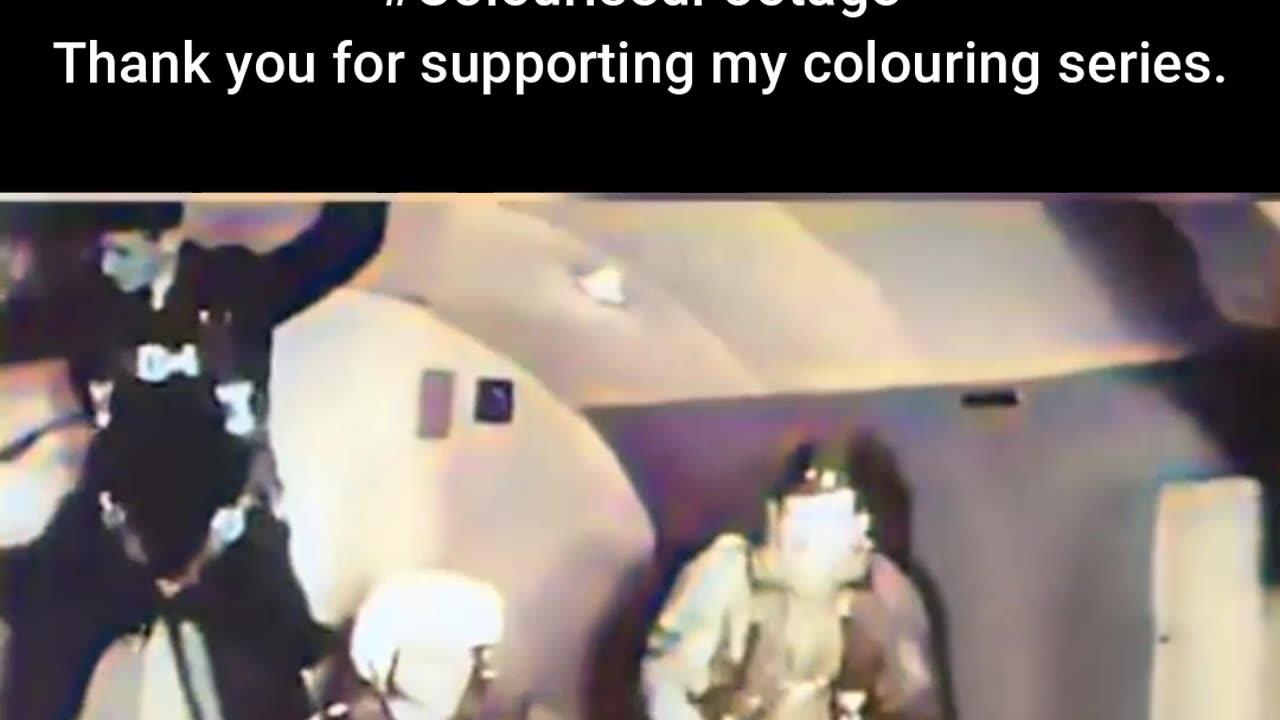 Space Trials US Soldiers in Zero Gravity Testing #ColourisedHistory