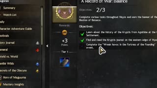 A Record of War: Balance (Achievement Guide) - Guild Wars 2