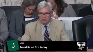 MUST SEE LIVE: PAM BONDI SENATE HEARING!