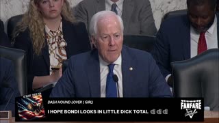 MUST SEE LIVE: PAM BONDI SENATE HEARING!
