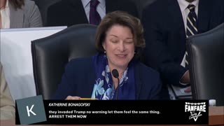 MUST SEE LIVE: PAM BONDI SENATE HEARING!