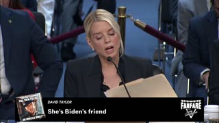 MUST SEE LIVE: PAM BONDI SENATE HEARING!