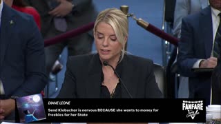 MUST SEE LIVE: PAM BONDI SENATE HEARING!