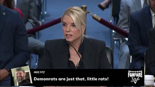 MUST SEE LIVE: PAM BONDI SENATE HEARING!