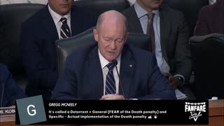 MUST SEE LIVE: PAM BONDI SENATE HEARING!