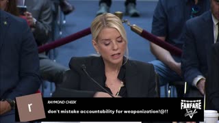 MUST SEE LIVE: PAM BONDI SENATE HEARING!