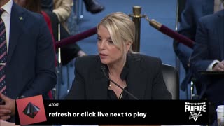 MUST SEE LIVE: PAM BONDI SENATE HEARING!