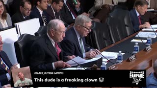 MUST SEE LIVE: PAM BONDI SENATE HEARING!