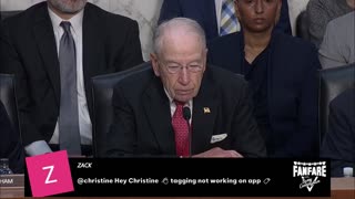 MUST SEE LIVE: PAM BONDI SENATE HEARING!