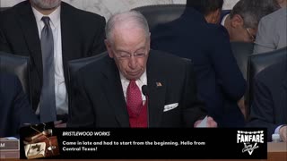 MUST SEE LIVE: PAM BONDI SENATE HEARING!