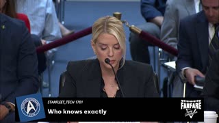 MUST SEE LIVE: PAM BONDI SENATE HEARING!