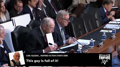 MUST SEE LIVE: PAM BONDI SENATE HEARING!