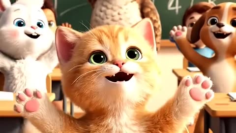 Kitten good job