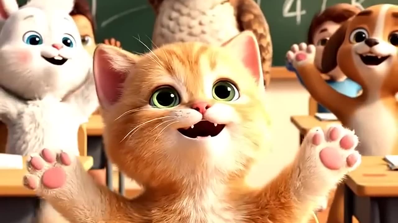 Kitten good job