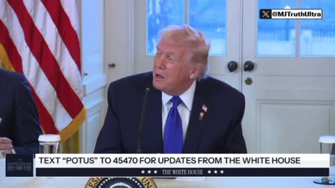 TRUMP: If we didn’t do this, China or Russia would have done it. Now they can’t.