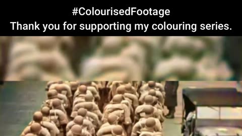 Final Moment US Soldiers Given Donuts Before Leaving #ColourisedHistory