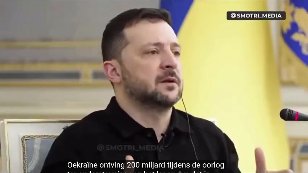 NL Zelensky over witwas praktijken met NL subs