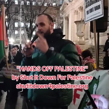 Today in New York City: "STAND AGAINST TRUMP'S ETHNIC CLEANSING"